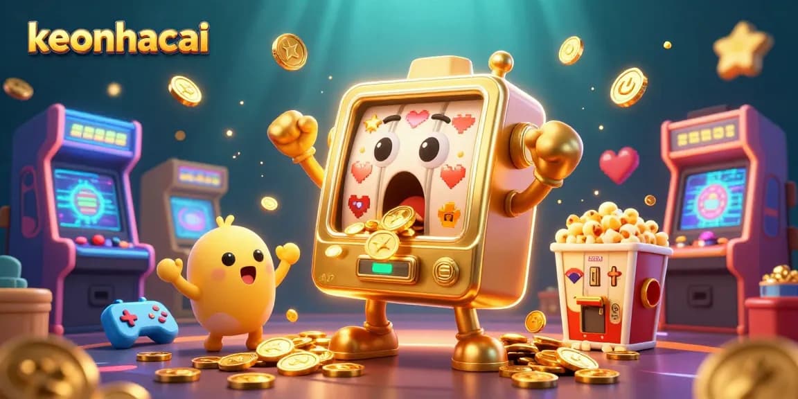 Spin the keonhacai slot machine as coins erupt with endless excitement!