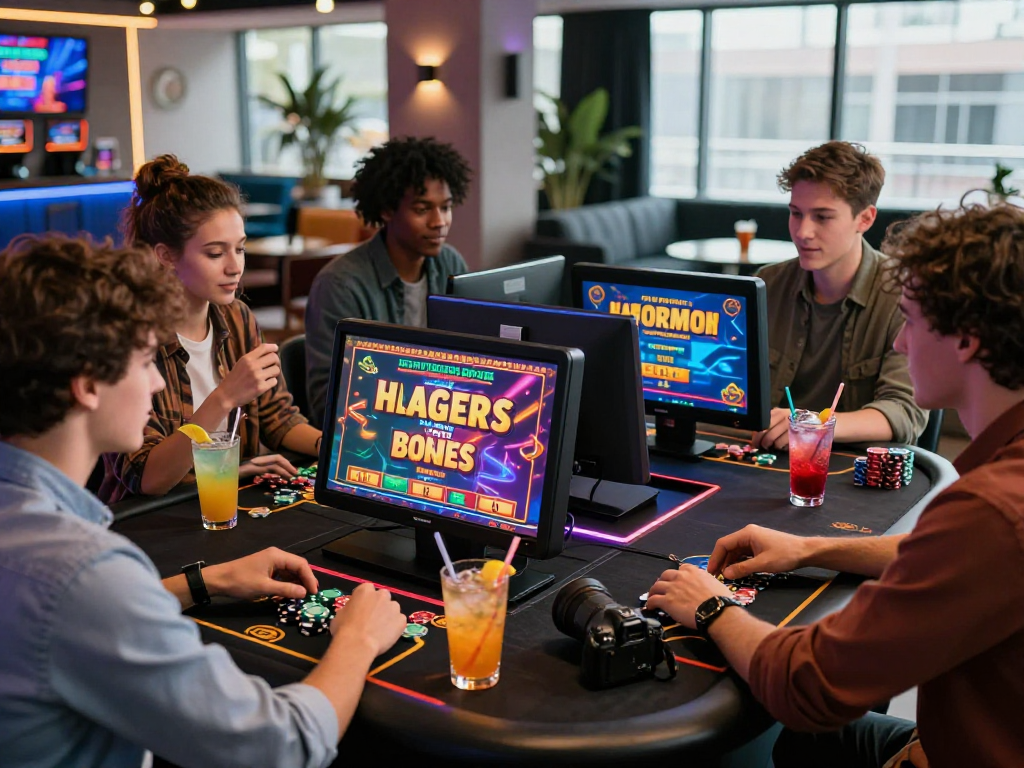 Thrilling online casino experience at https://ghsc.co.uk with friends enjoying diverse games and big bonuses